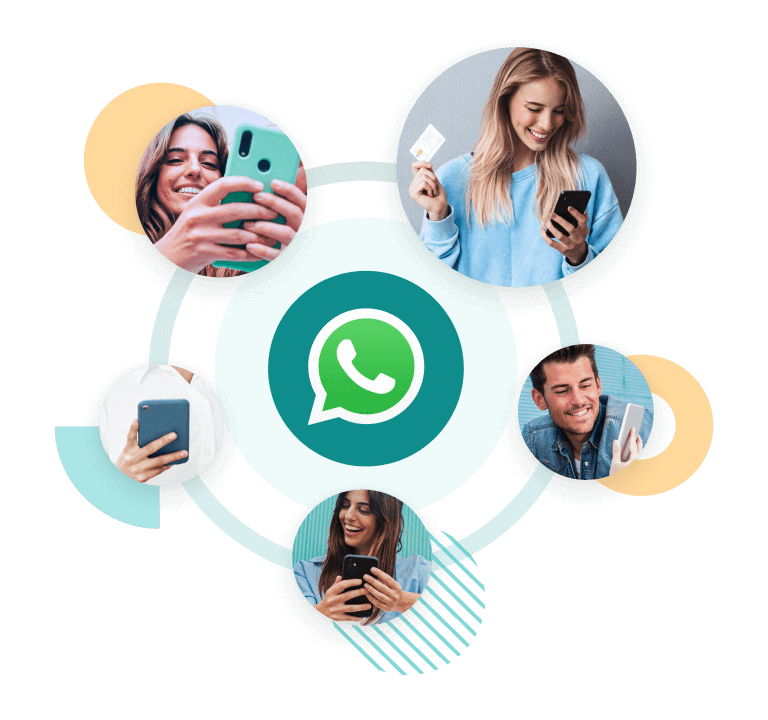 people using whatsapp