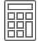 Illustration of a calculator