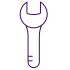 A spanner icon