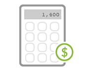 Illustration of a calculator